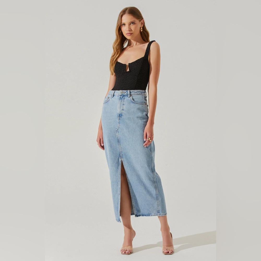NWT- ASTR THE LABEL, ARIA BUSTIER BODYSUIT - Size L - Picture 6 of 16